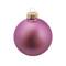 Whitehurst 6 Pack 4" Matte Glass Ball Christmas Ornaments